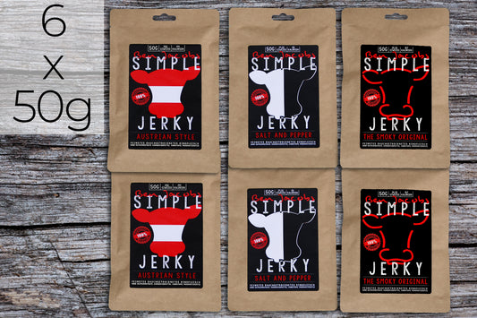 Simple Jerky - Mild Box (3 Sorten)