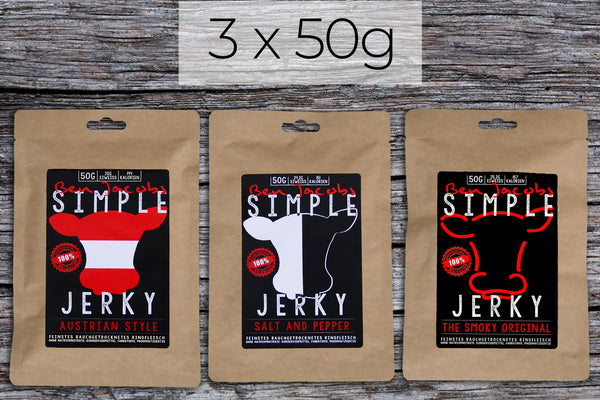 Simple Jerky - Small Mild Box (3 x 50g)