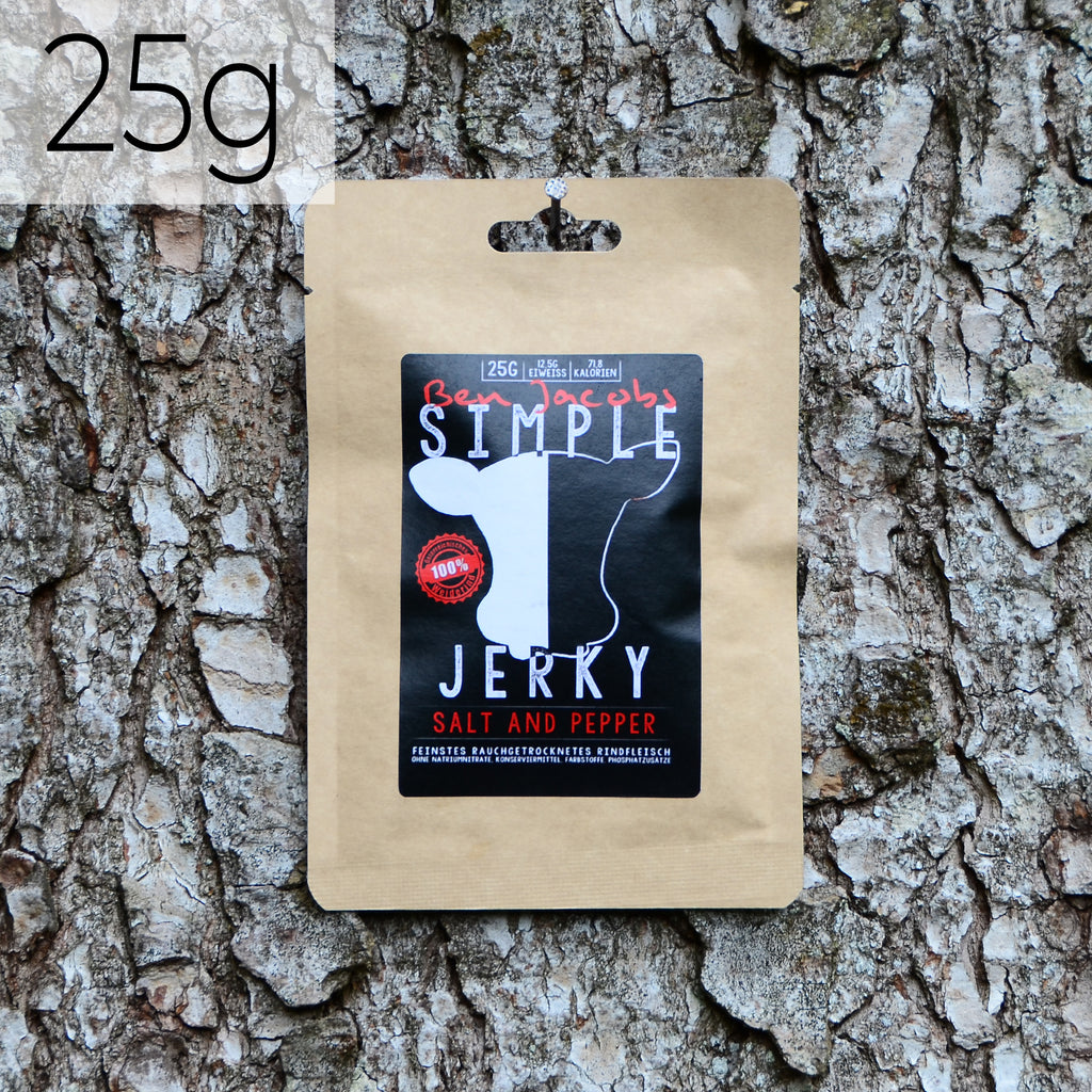 Simple Jerky - Salt & Pepper (25g)