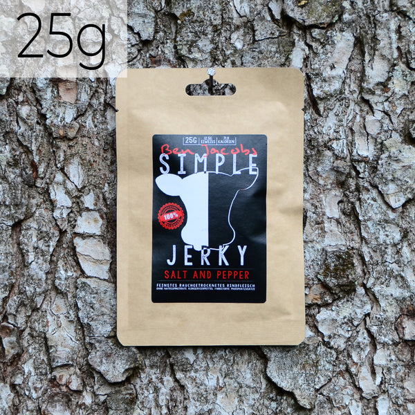 Simple Jerky - Salt & Pepper (25g)