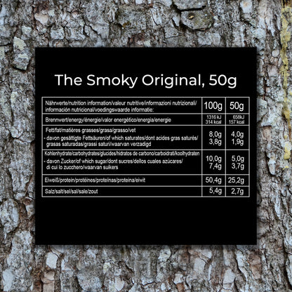 Nährwertangaben der Sorte "The Smoky Original (50g)